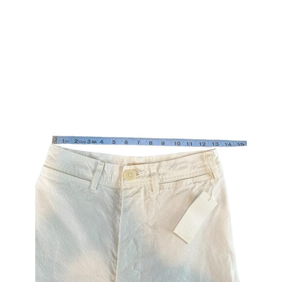 New with Tags Jesse Kamm Salt White High Rise Ranger Straight Leg Pant Size 4 - Picture 14 of 16